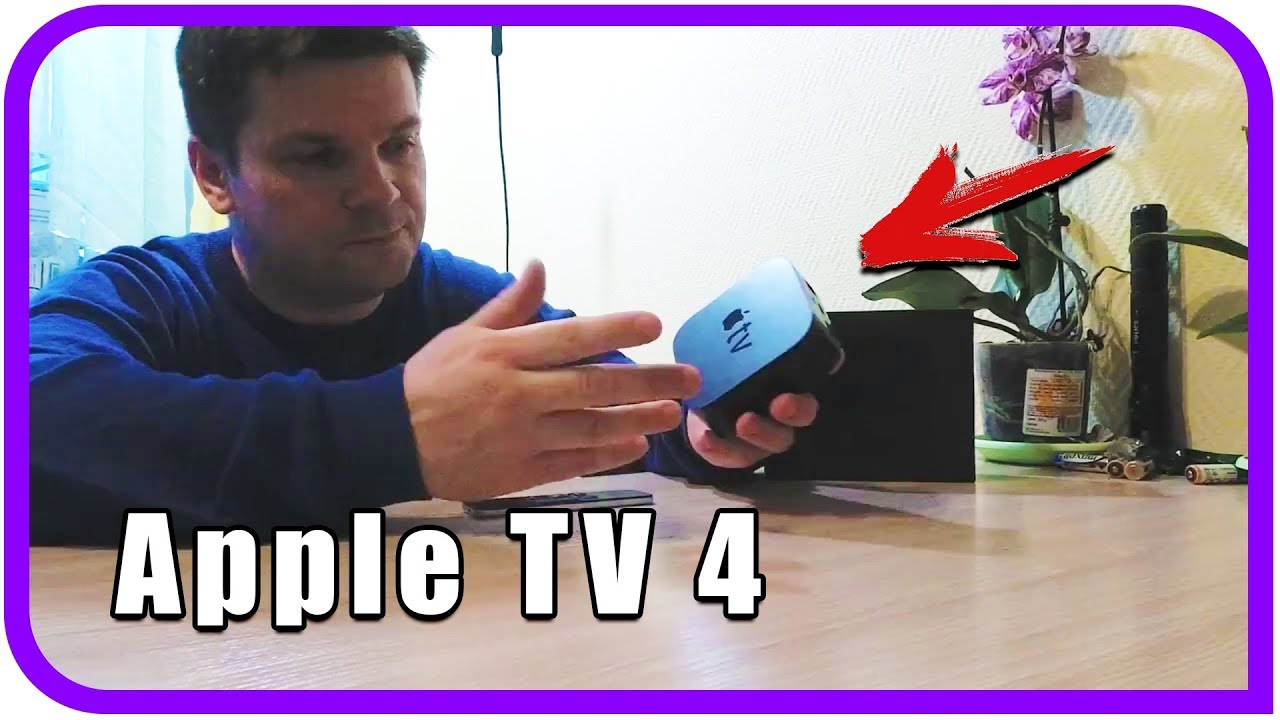 Apple TV 4 (эпл тв) приставка нового 4 поколения для телевизора, видео ...