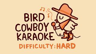 BIRD COWBOY KARAOKE VERSION