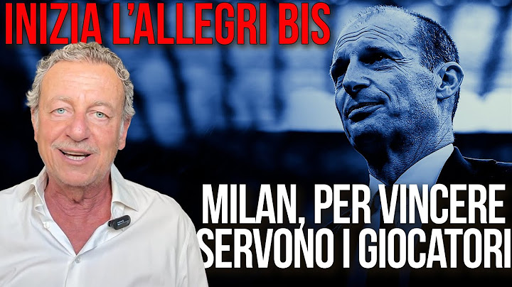 MILAN-ALLEGRI BIS AL VIA, MA PER VINCERE SERVE IL MERCATO: NON BASTA LA NOSTALGIA