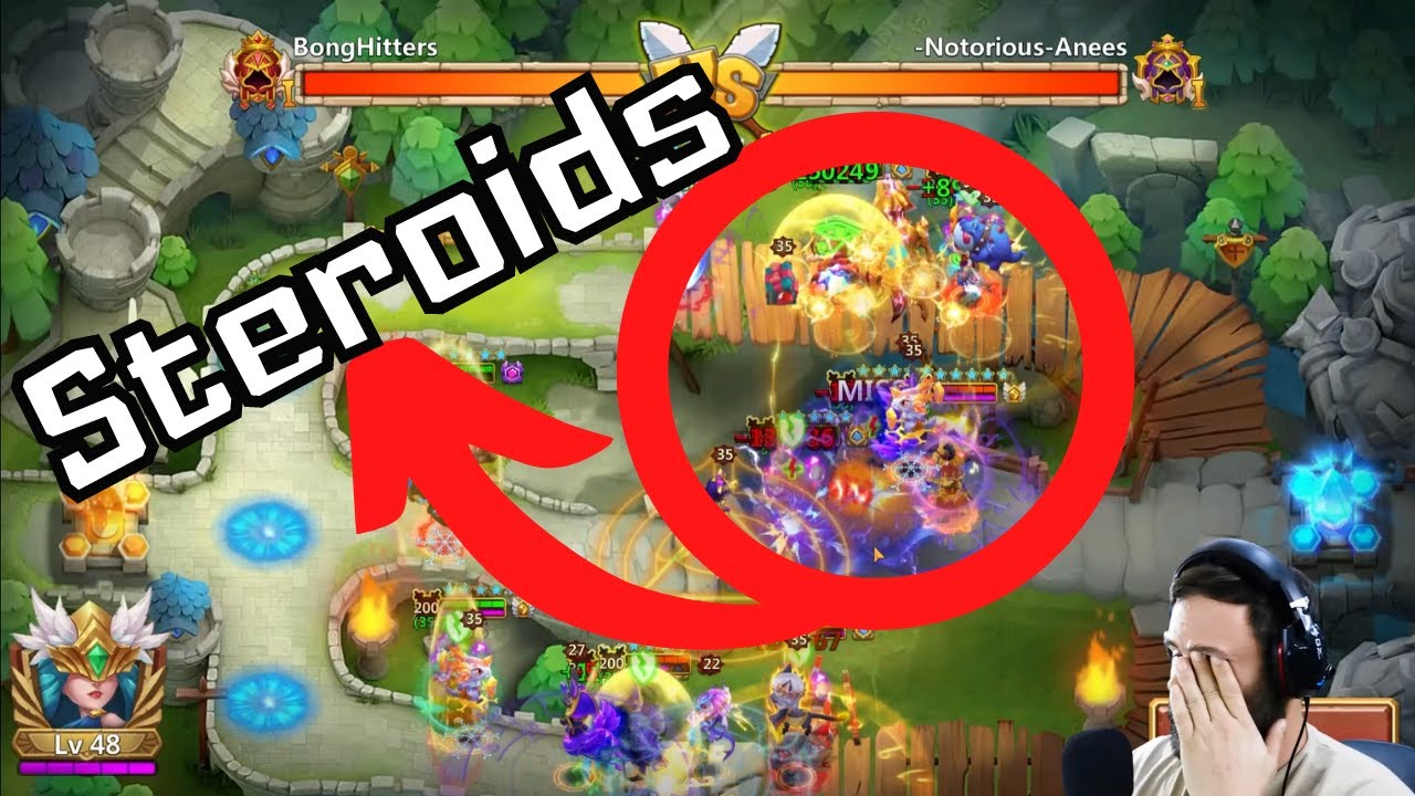 These arena teams are on Steroids | Castle Clash