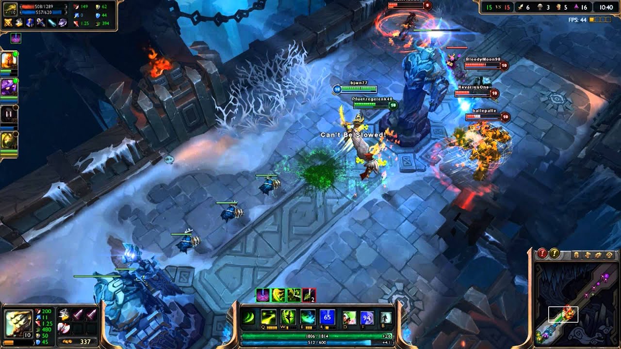 League of Legends: Master yi AD penta kill