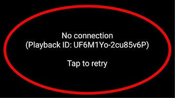 How To Fix No Connection || Playback ID || Tap To Retry Error On Youtube || Android Mobile