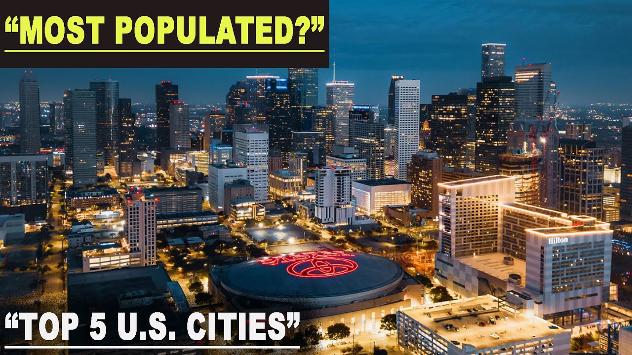 Top 5 Most Populated Cities in the USA (2025) l 5 Largest Cities in
