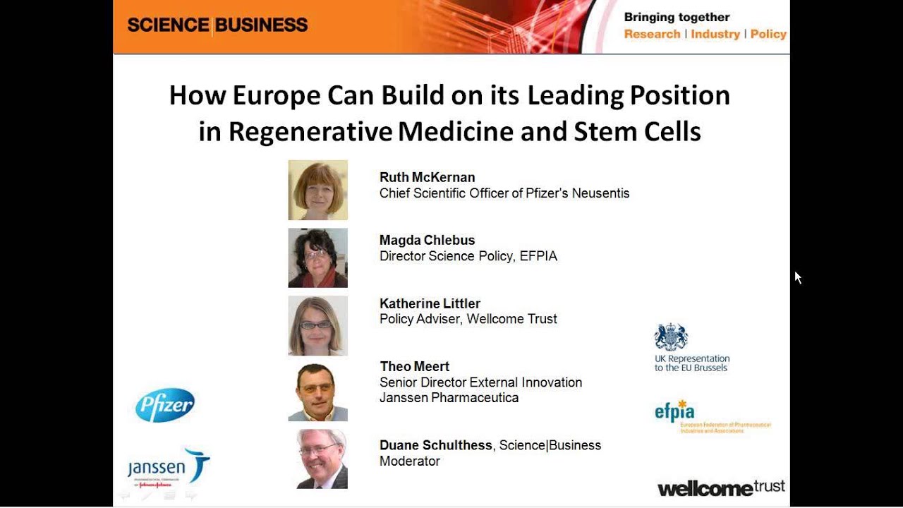 How Europe can build on its leading position in regenerative medicine and stem cells