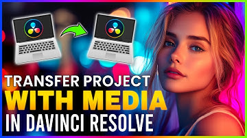 Export Projects With Media in Davinci Resolve