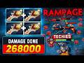 x5 Divine Rapier Techies 🔥🔥🔥+150% More Damage Booms 38 Kills | Dota 2 Gameplay