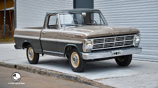 CAMIONETA FORD F100 V8 DELUXE 1971 CON 55.000 KILOMETROS