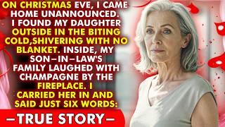 I Found My Daughter Trembling on Christmas Eve While My Son in Law’s Family Laughed by the Fire…