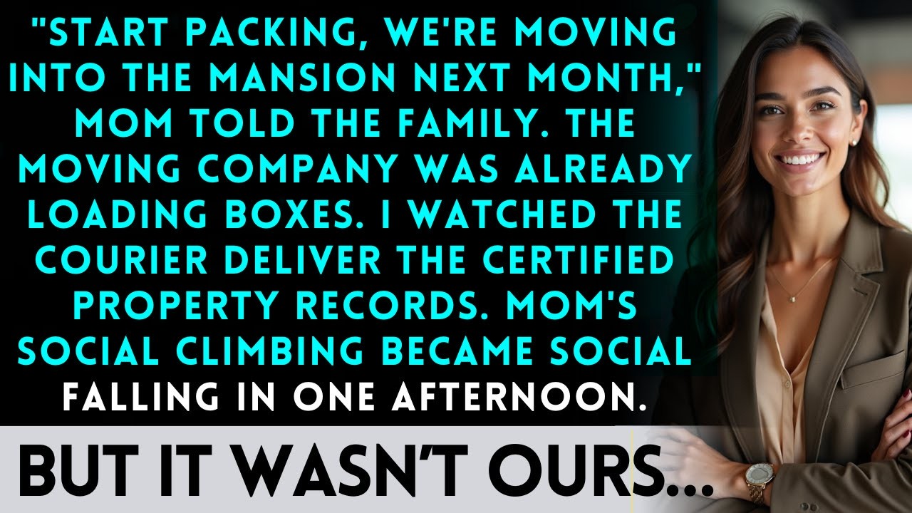 They Hired Movers For 'Their New House' — Until The Deed Transfer Arrived