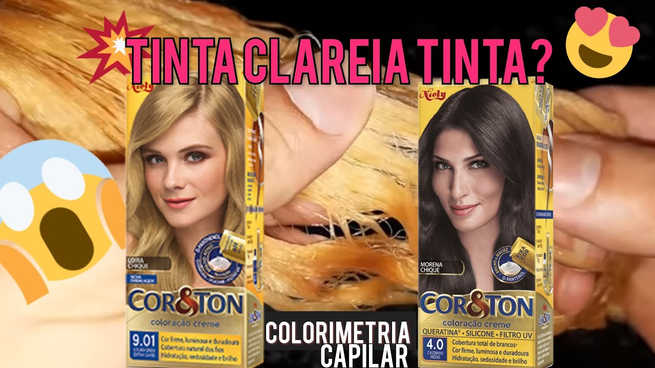 Tinta clareia Tinta? Fiz o #Teste e olha no que deu! - Heder Freire🌻