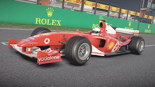 Michael Schumacher’s F2004 at SPA  F1 2020