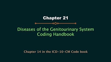 HIT220.221 Coding Handbook Chapter 21 - Diseases of the Genitourinary System (Updated 2017)