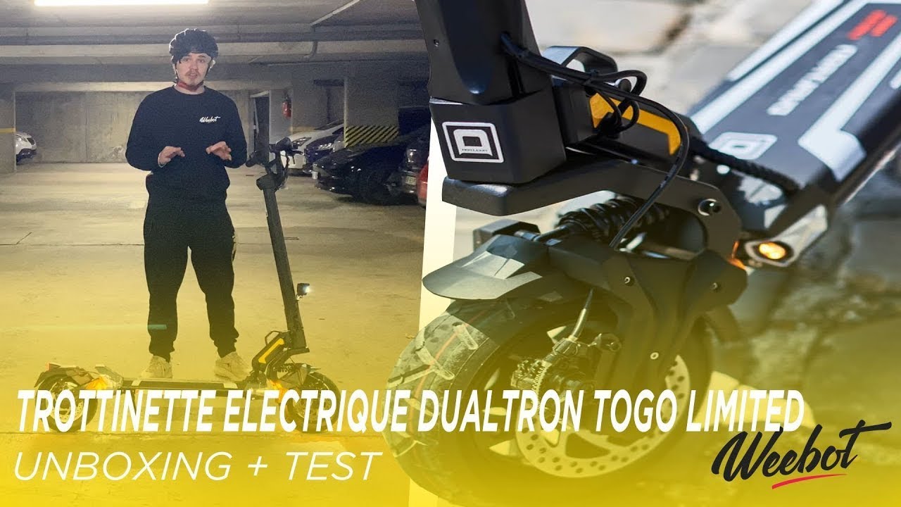 DUALTRON TOGO LIMITED : LA TROTTINETTE ÉLECTRIQUE ULTRA-RAPIDE POUR LA VILLE