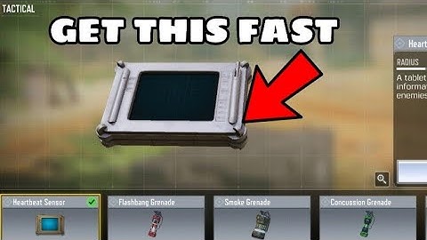 how to get the new heartbeat sensor in CODM