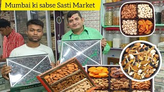 MUMBAI KA SABSE SASTA DRY FRUIT MARKET || Vashi Navi Mumbai APMC Market