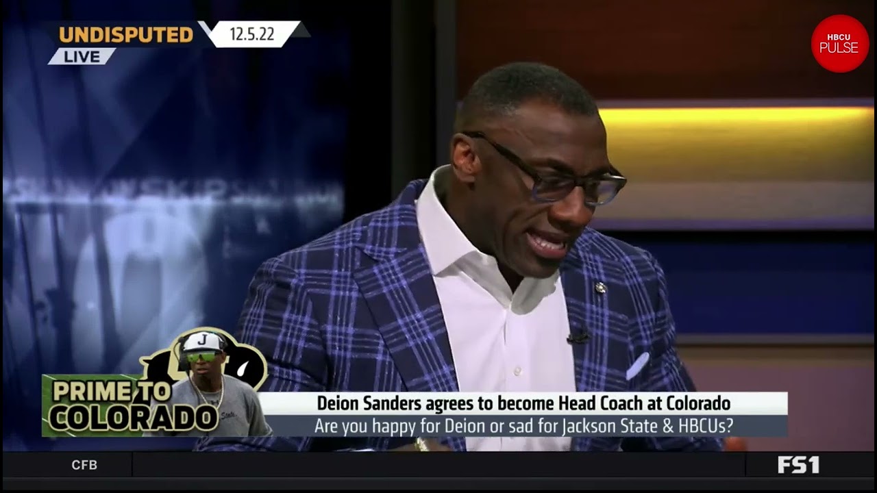 Shannon Sharpe In The Hot Seat For HBCU Comments