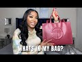 Whats in my bag  medium telfar shopping bag  amazon purse organizer