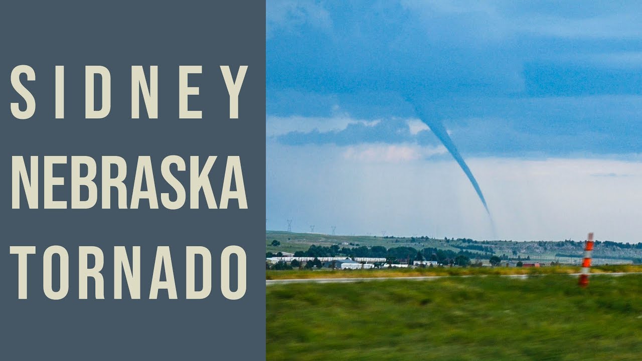 Sidney, NE Tornado 71219 YouTube