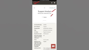 Oracle is hiring for Support Analyst Freshers jobs Software Engineer Jobs Telugu Job Updates Hiring