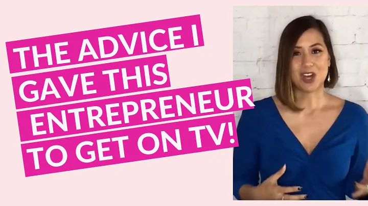 HOW TO GET ON TV AS AN ENTREPRENEUR // BE AN EXPER...