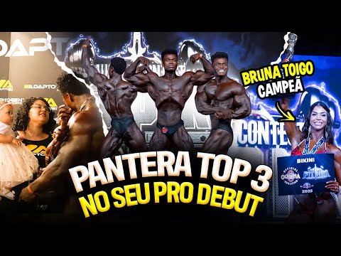 BRUNA TOIGO CAMPEÃ | PANTERA TOP 3 NO PRO DEBUT