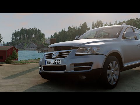 Купил старый Туарег из Германии! Что с ним не так?! (Реальная Жизнь в BeamNG)