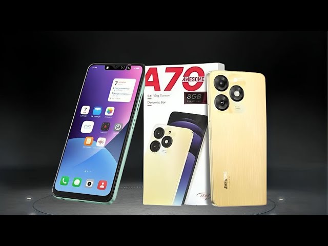 ايتل Itel A70 ارخص هاتف بذاكرة 256GB لعام 2024 - YouTube