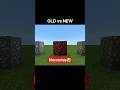 Minecraft old block vs new block#minecraft #viral #shorts #gaming