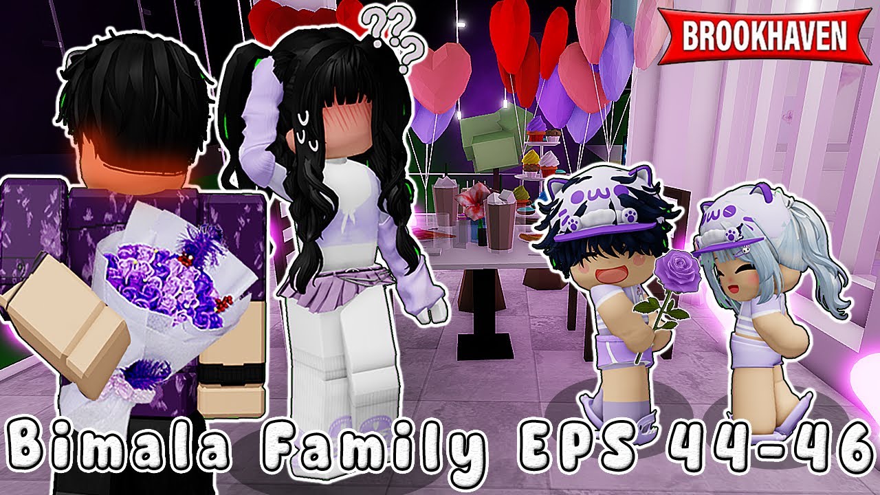 KOMPILASI BIMALA  FAMILY EPS 44-46  || BROOKHAVEN RP 🏡 ROBLOX INDONESIA