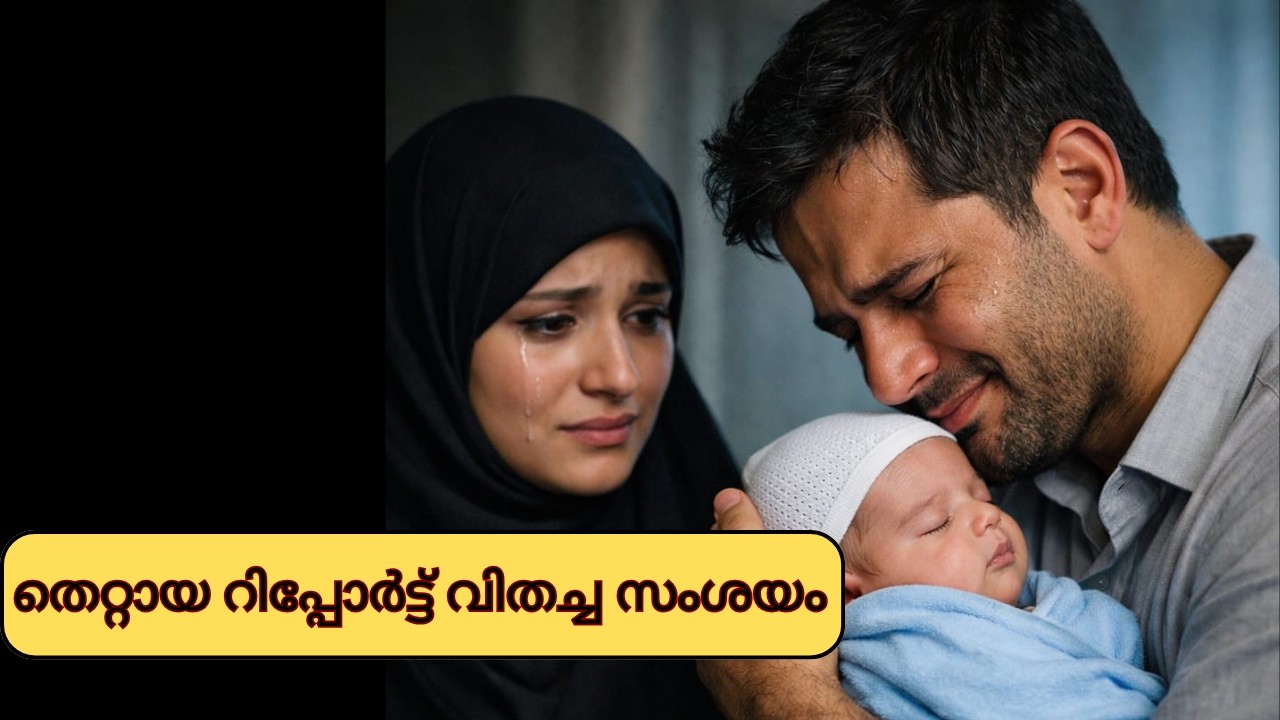 തെറ്റായ റിപ്പോർട്ട് വിതച്ച സംശയം