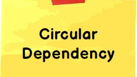 c# interview question with answers :- What is circular dependency ?