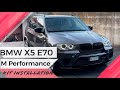 BMW X5 E70 M Performances Kit Installation/установка