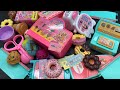 9 Minutes Satisfying With Unboxing Ice Cream Shop   Donut Shop Set ASMR (no music)