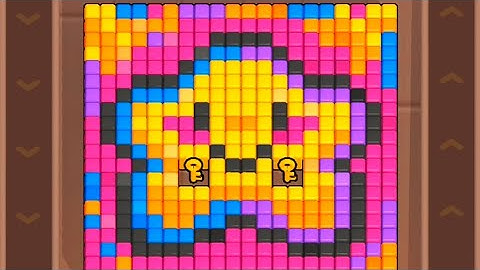 Color pixel shooter level 42 Walkthrough Solution 