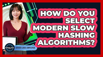 How Do You Select Modern Slow Hashing Algorithms?