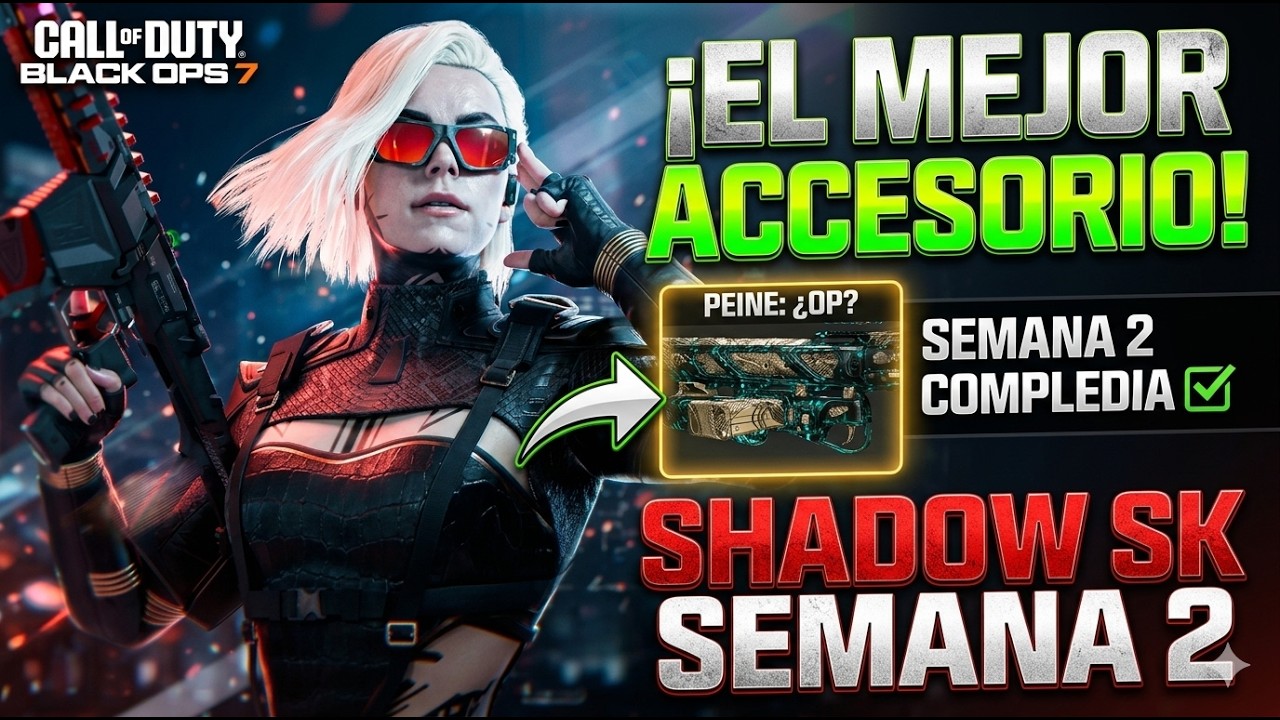 Video: 😱 ¡ESTÁ ROTÍSIMO! Probamos el NUEVO ACCESORIO de la SHADOW SK en BO7 y WARZONE #Warzone #BO7 #cod