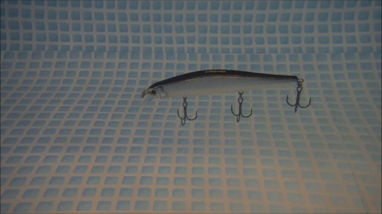 Jerkbait da STRIKE PRO - Inquisitor 110 SP - Underwater