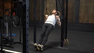Supinated Grip Ring Row