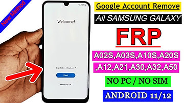Without PC Samsung FRP Bypass Android 11/12 | Reset Google Account | FRP Unlock / No Alliance Shield