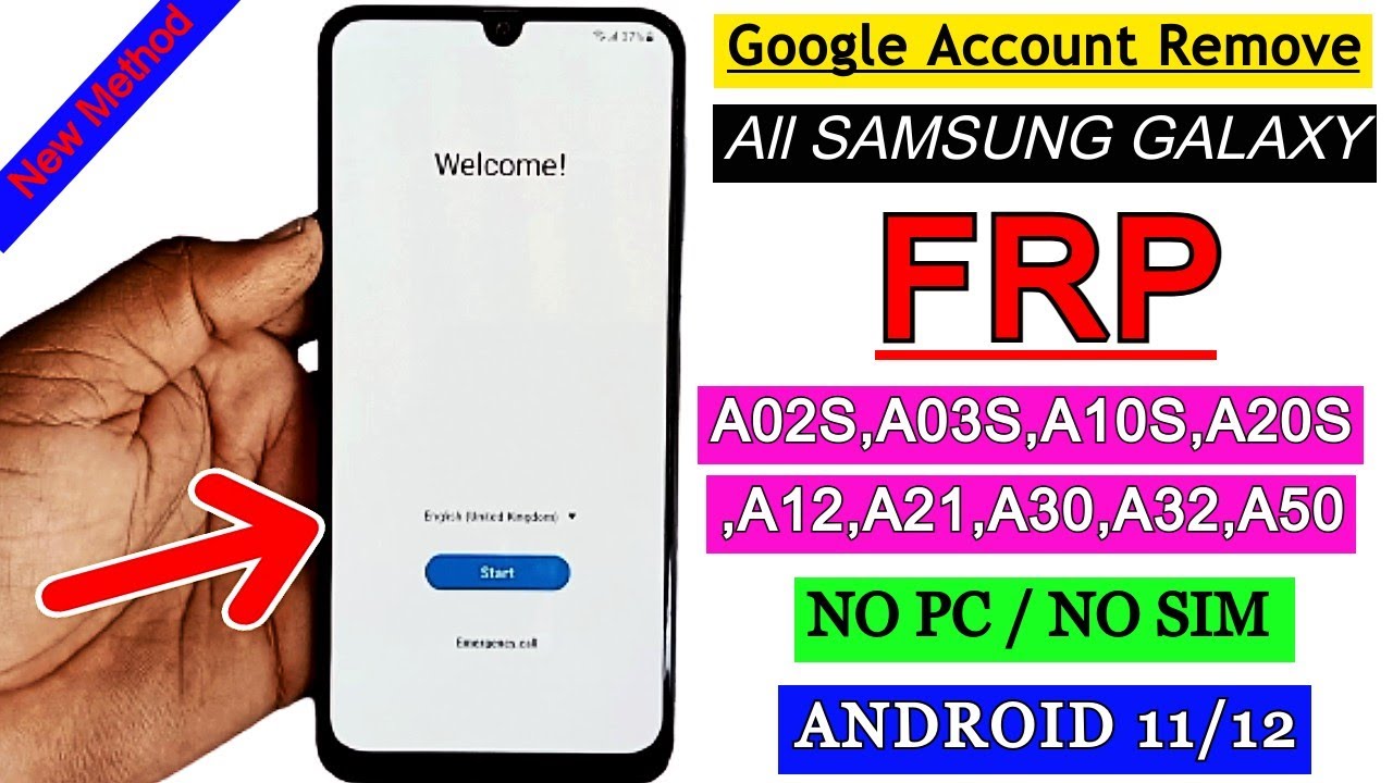 Samsung Android 12 FRP Bypass 2022 Without SIM (Alliance Shield)