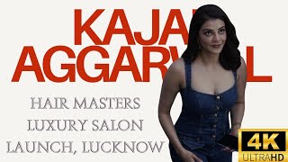 Kajal Aggarwal Stuns at Hair Masters Inauguration | Lucknow | 4K Visuals screenshot 3