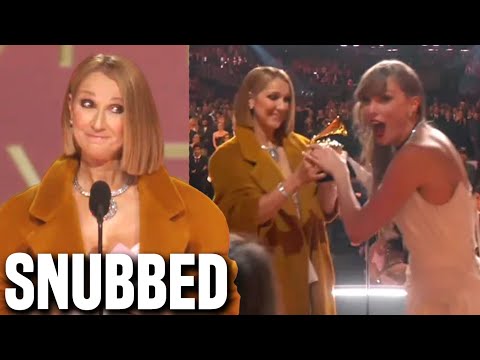 YIKES! Taylor Swift Caught SNUBBING Celine Dion & Jay Z SLAMS The Grammys Over Beyonce DISS