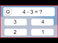 20 Subtraction Quiz Exercises for Kids: Numbers Up to 20