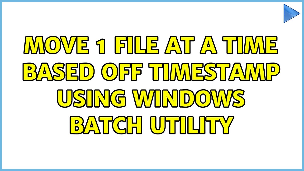 Batch Timestamp , Windows Batch: get current date and time within a ...