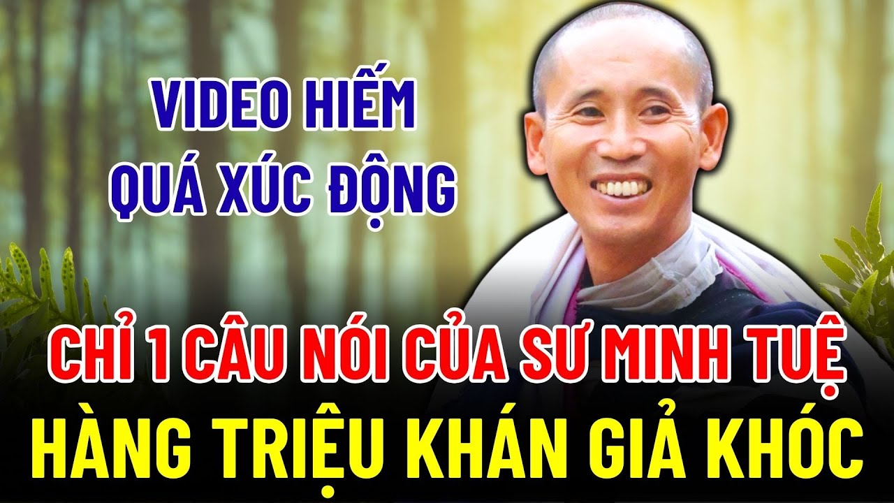 Nếu Cuộc Đời Chỉ Là Mưu Sinh Rồi Già Đi… Vậy Ý Nghĩa Nằm Ở Đâu? Sư Minh Tuệ Trả Lời Sâu Lắng