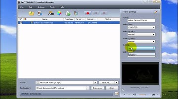 ImTOO MPEG Encoder Ultimate, Cambiar a otros formatos videos