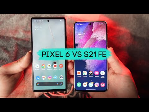 Google Pixel 6 спустя месяц и сравнение с Samsung S21 FE