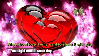 What About Love - Heart With Lyrics