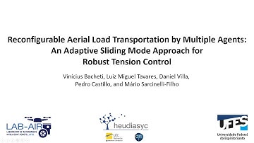 Reconfigurable Aerial Load Transportation by Multiple Agents - Scenario 2 (Old version)