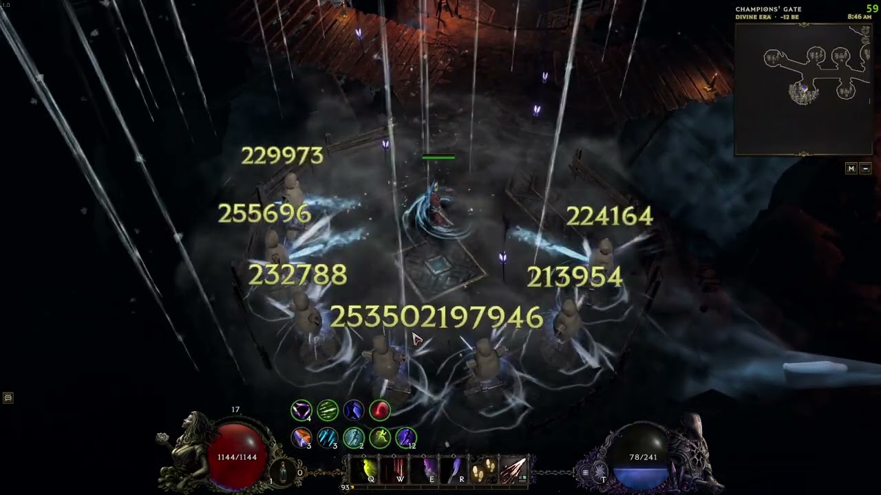 Last Epoch - Scaling damage with Hail of Arrow